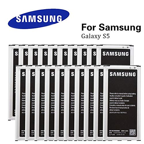 Product Cover Samsung Galaxy S5 Replacement Batteries EB-BG900BBU / EB-BG900BBZ 2800mAh for all Samsung Galaxy S5 Devices (2 Pac)