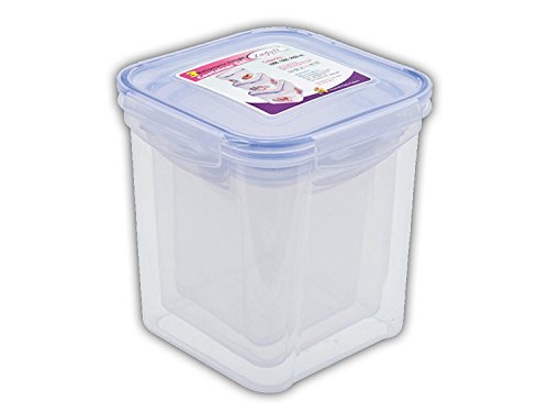 Product Cover Zadoli Air Tight Locked Virgin Plastic Food Container(1000, 1500, 2500ml, Transparent) - Set of 3