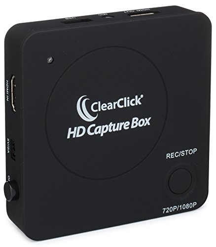 Product Cover ClearClick HD Capture Box - Capture Video from Gaming Devices & HDMI Sources (No Computer Required)