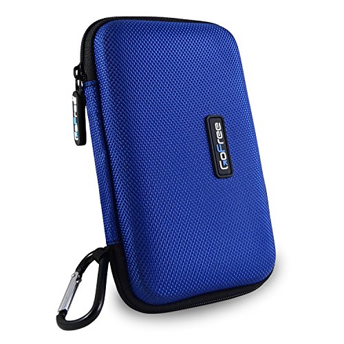 Product Cover GoFree Hard Disk Carrying Case - (Rigid Shock Proof HDD Case) (Azure Blue)