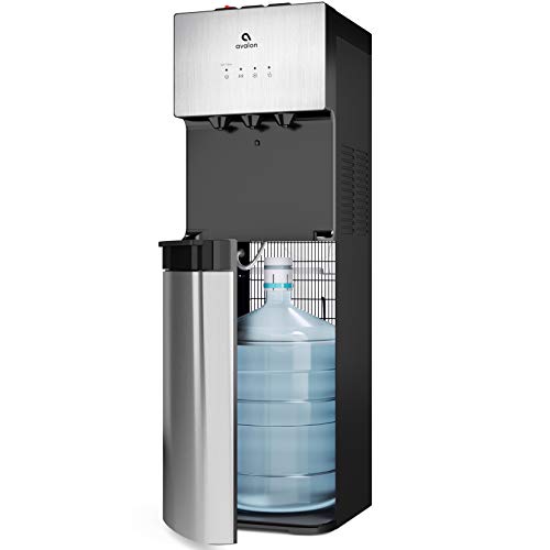 Product Cover Avalon Limited Edition Self Cleaning Water Cooler Dispenser, 3 Temperature Settings - Hot, Cold & Cool Water, Durable Stainless Steel Construction, Bottom Loading - UL/Energy Star Approved