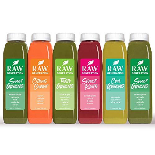 Product Cover 7-Day Skinny Cleanse by Raw Generation® - Best Juice Cleanse to Lose Weight Quickly/Healthiest Way to Cleanse & Detoxify Your Body/Jumpstart a Healthier Diet