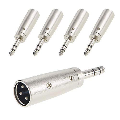 Product Cover CableCreation [5-Pack] XLR 3 Pin Male to 1/4