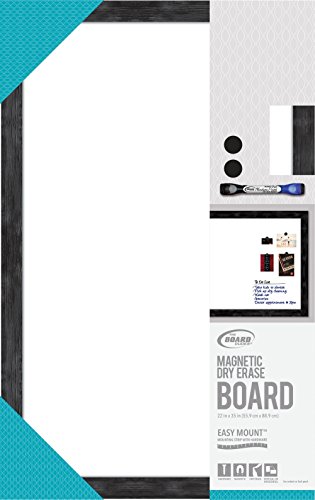 Product Cover The Board Dudes Dry Erase Black Frame 35 X 22
