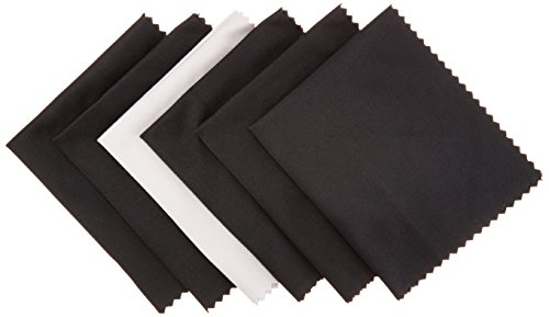 Product Cover AmazonBasics Microfiber Cleaning Cloth for Electronics - Pack of 6, 6 x 7 Inches