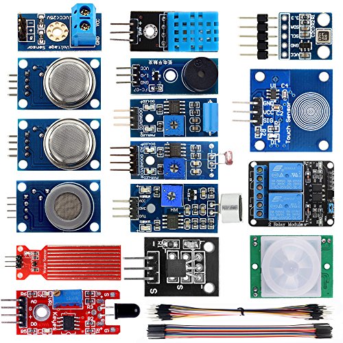 Product Cover KOOKYE 16 in 1 Smart Home Sensor Modules Kit for Arduino Raspberry Pi DIY Professional