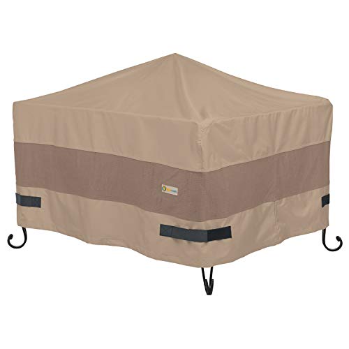 Product Cover Duck Covers Elegant Square Fire Pit Cover, 40-Inch