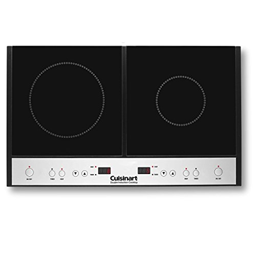 Product Cover Cuisinart ICT-60 Double Induction Cooktop, One Size, Black
