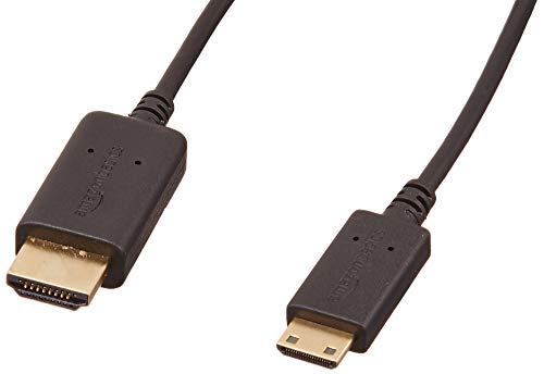 Product Cover AmazonBasics High-Speed 4K Mini HDMI to HDMI Cable with RedMere (Supports Ethernet, 3D, and Audio Return) - 25 Feet