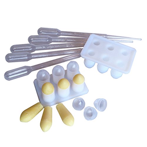 Product Cover Suppository Mold Tray Kit - Reusable, 2 Trays - Makes 12 Suppositories Per Set. Size 2 ML Suppositories. Includes 5 Free 2 ML Filling Pipettes.