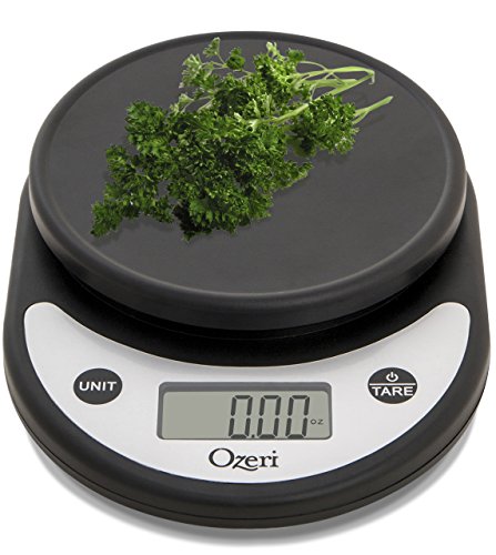 Product Cover Ozeri ZK14-AB Pronto Digital Multifunction Kitchen and Food Scale, Silver On Black