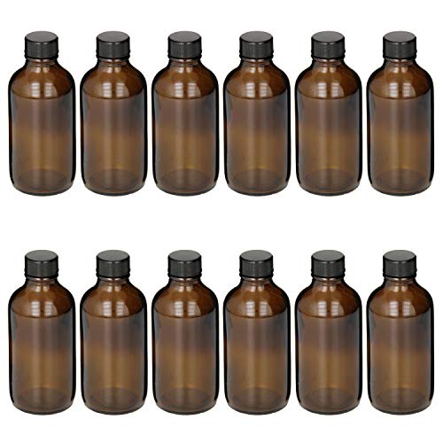 Product Cover LabStock Science Purchase Boston Round Bottles, 4 oz. (Pack of 12)