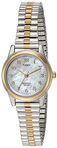 Product Cover Timex Women's TW2P67200 Essex Avenue Two-Tone Extra Long Stainless Steel Expansion Band Watch