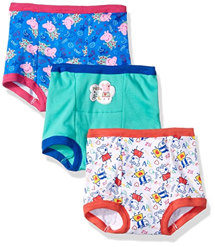 Product Cover Peppa Pig Toddler Girls' 3pk Training Pant, Assorted Peppa, 3T