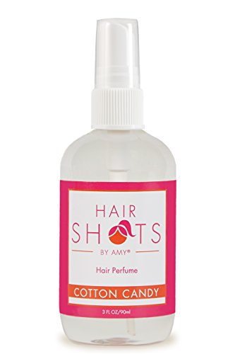Product Cover Hair Shots Cotton Candy Perfume Quality Heat Activated 3 oz Hair Fragrance