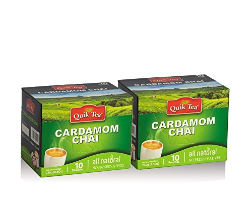 Product Cover Quik Tea Cardamom Chai Latte 20 Pouches