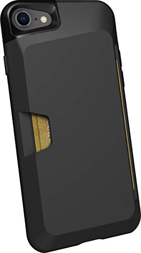Product Cover Smartish iPhone 7/8 Wallet Case - Wallet Slayer Vol. 1 [Slim + Protective + Grip] Credit Card Holder for Apple iPhone 8/7 (Silk) -Black Tie Affair