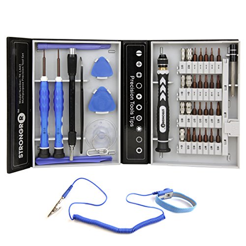Product Cover Tool Kit Multipurpose 41-Piece Precision Tool Kit for Android, iPhone, iPad, Tablet, Apple MacBook Pro, Desktop, Laptop, Notebook, Electronics Universal Disassembly Repair Tool Set