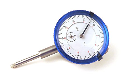 Product Cover Dial Indicator, SAE, 0.0005 Resolution (half a thousandth), 1