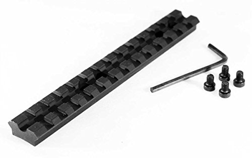 Product Cover Mossberg 500/590 / 835 Picatinny Weaver Base Rail Tactical Top Mount for Scope Hunting Optics Adapter Tactical Aluminum Black Rings Single Rail