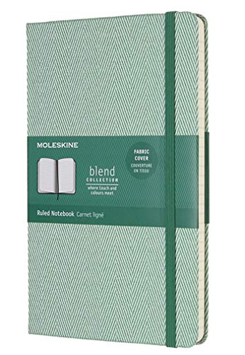 Product Cover Moleskine Limited Edition Blend Collection Notebook Large Ruled Green (8055002856003)