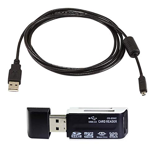 Product Cover USB Cable for Nikon DSLR D5300 Camera, and USB Computer Cord for Nikon DSLR D5300