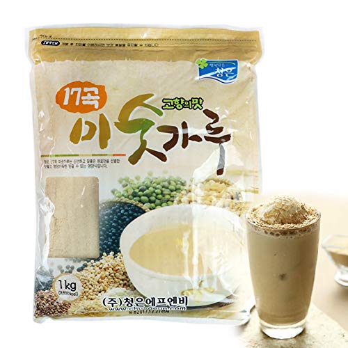 Product Cover Korean 17 Roasted Grains Powder (Misugaru) 2.2 Pound Mixed Grains Tea 미숫가루