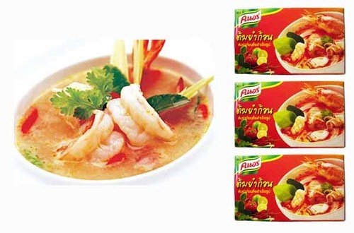 Product Cover Thai Knorr Tom Yum Seasoning Cubes 24g. (Pack of 3)