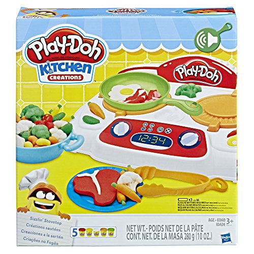 Product Cover Play-Doh Kitchen Creations Sizzlin' Stovetop
