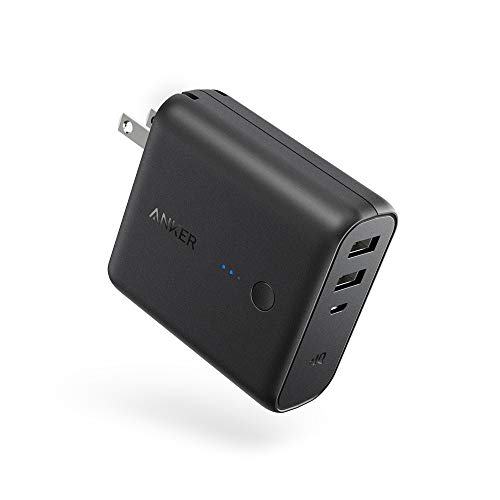 Product Cover Anker PowerCore Fusion 5000, Portable Charger 5000mAh 2-in-1 with Dual USB Wall Charger, Foldable AC Plug and PowerIQ, Battery Pack for iPhone, iPad, Android, Samsung Galaxy, and More