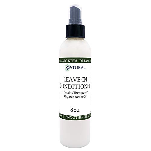 Product Cover Zatural Neem Leave-In Conditioner (8 Ounce) Moisturizing conditioner for healthy hair and scalp.
