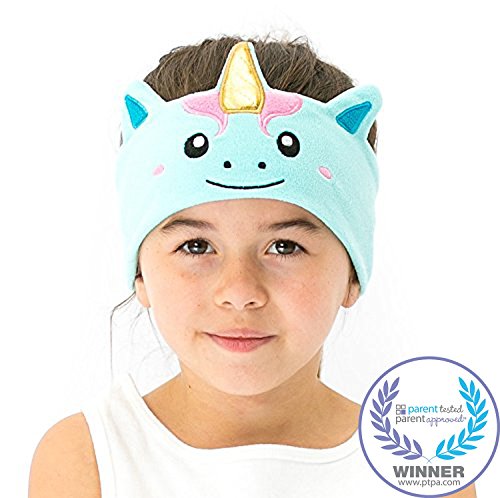 Product Cover CozyPhones Kids Headphones Volume Limited with Ultra-Thin Speakers & Super Soft Fleece Headband - Perfect Toddlers & Children's Earphones for School, Home and Travel - Mystic Unicorn