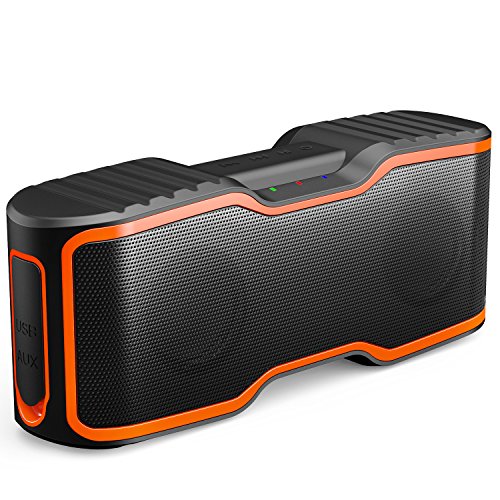 Product Cover AOMAIS Sport II Portable Wireless Bluetooth Speakers Waterproof IPX7, 15H Playtime, 20W Bass Sound, Stereo Pairing, Durable Design Backyard, Outdoors, Travel, Pool, Home Party (Orange)