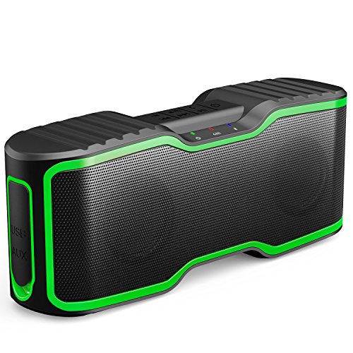 Product Cover AOMAIS Sport II Portable Wireless Bluetooth Speakers Waterproof IPX7, 15H Playtime, 20W Bass Sound, Stereo Pairing, Durable Design Backyard, Outdoors, Travel, Pool, Home Party Green