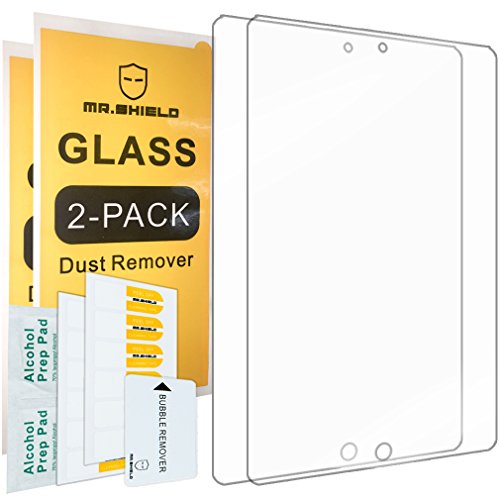 Product Cover Mr.Shield [2-Pack] for iPad Mini 4 [Tempered Glass] Screen Protector [0.3mm Ultra Thin 9H Hardness 2.5D Round Edge] with Lifetime Replacement