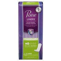 Product Cover Poise Pantiliners Regular Length Very Light Absorbency 48ct Each (Pack of 2)