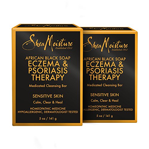 Product Cover SheaMoisture African Black Soap Eczema & Psoriasis Therapy | Pack of 2 | 5 oz.