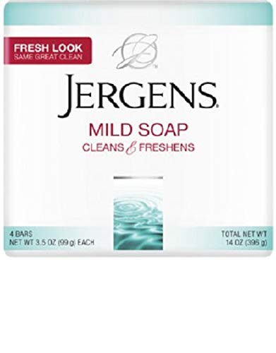 Product Cover Jergens Family Pack Mild Soap 8 Bars 3.5 oz ea (Pack of 2)