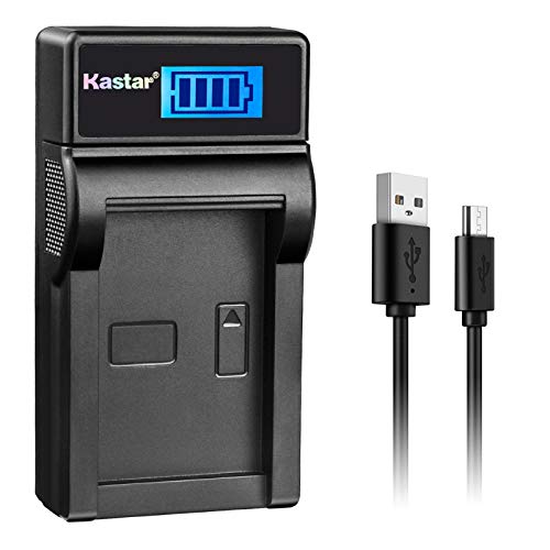 Product Cover Kastar LCD Slim USB Charger for Panasonic DMW-BCG10 and Lumix DMC-ZS1, ZS3, ZS5, ZS6, ZS7, ZS8, ZS10, DMC-ZS15, DMC-ZS19, DMC-ZS20, DMC-TZ7, DMC-TZ10, DMC-TZ19, DMC-TZ20, DMC-TZ30, DMC-ZR1, DMC-ZR3