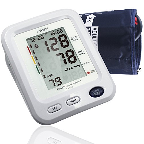 Product Cover MIBEST Digital Blood Pressure Monitor with Talking Function - BP Cuff Meter with Display - Blood Pressure Machine 9.4-13.4