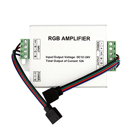 Product Cover EPBOWPT DC 12~24V 12A Data Repeater LED RGB Signal Amplifier for SMD 3528 5050 LED Strip Light