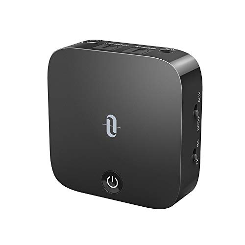 Product Cover TaoTronics Bluetooth 5.0 Transmitter and Receiver, Digital Optical TOSLINK and 3.5mm Wireless Audio Adapter for TV/Home Stereo System - aptX Low Latency