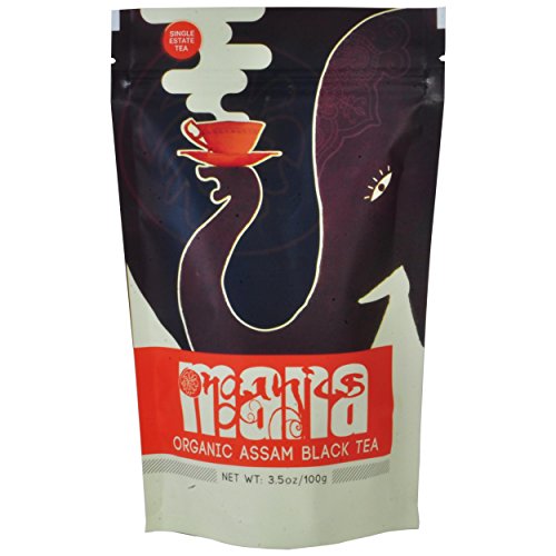 Product Cover Certified Organic Assam Tea by Mana Organics, A Single Origin Organic Black Tea, Grade TGFOP1 (3.5 oz / 100 g)