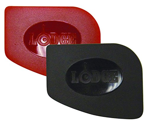 Product Cover Lodge SCRAPERPK Durable Polycarbonate Pan Scrapers, Red and Black, 2 Count