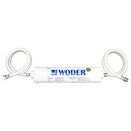 Product Cover Woder WD-4K Ultra High Capacity Under Sink Water Filter with Direct Connect Fittings - WQA Certified 3 Years / 4,000 Gallons - Made in the USA