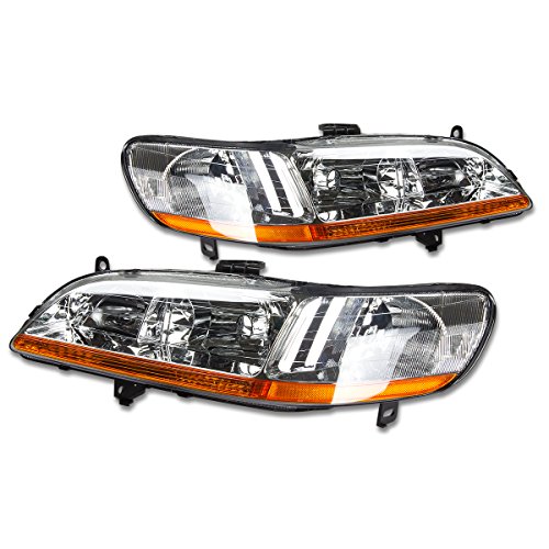 Product Cover DNA Motoring HL-OH-HA98-CH-AB Headlight Assembly, Driver and Passenger Side