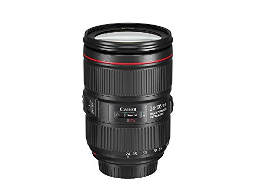 Product Cover Canon EF 24-105mm f/4L is II USM Lens, Black - 1380C002