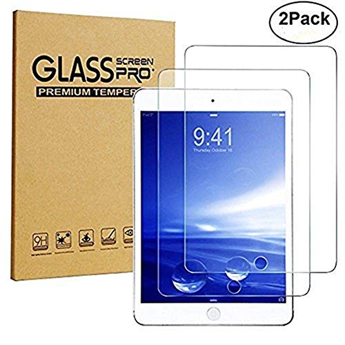 Product Cover Sincase iPad Mini Screen Protector, [2-Pack] 2.5D Curved Edge HD Premium iPad Mini 2/3 Tempered Glass Screen Protector Crystal Clear 9H 0.26mm Anti-Scratch Shatterproof Bubble-Free Screen Film