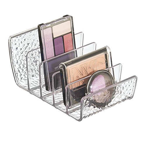 Product Cover iDesign Rain Vertical Textured Plastic Palette Organizer for Storage of Cosmetics, Makeup, and Accessories on Vanity, Countertop, or Cabinet, 9.25