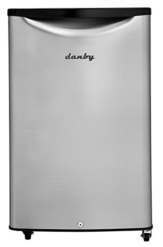 Product Cover Danby DAR044A6BSLDBO 4.4 cu.ft. Outdoor Rated Compact All Refrigerator, Spotless Steel